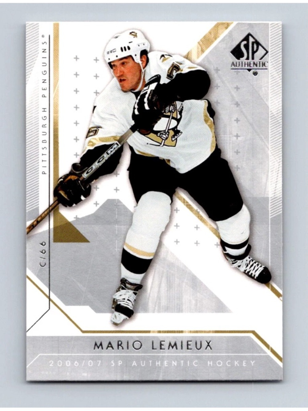 Mario Lemieux 2006/07 Upper Deck Pittsburgh Penguins Hockey Card
